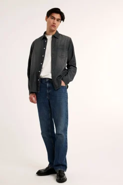 Jeansskjorta regular fit