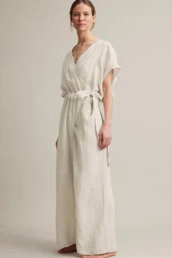 Jumpsuit i linne