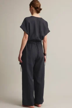 Jumpsuit i linne