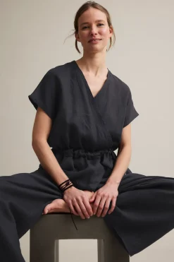 Jumpsuit i linne