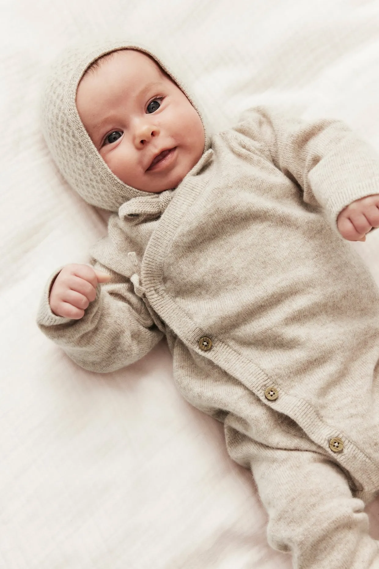 Jumpsuit i ull och kashmirmix