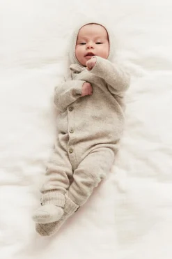 Jumpsuit i ull och kashmirmix