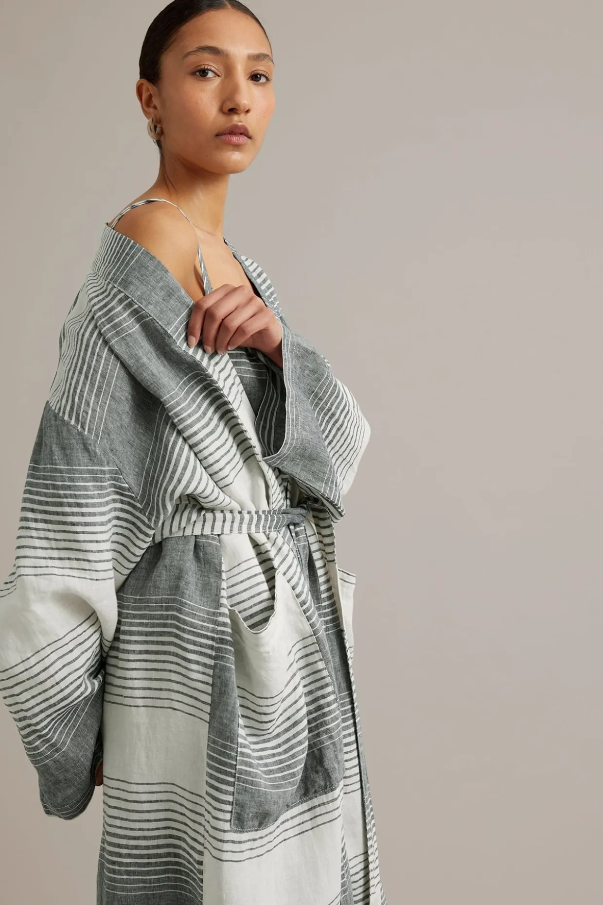 Kimono i linne