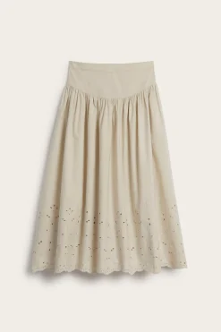Kjol med broderi Newbie Woman