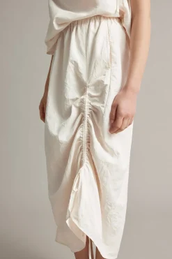 Kjol med draperingsdetalj