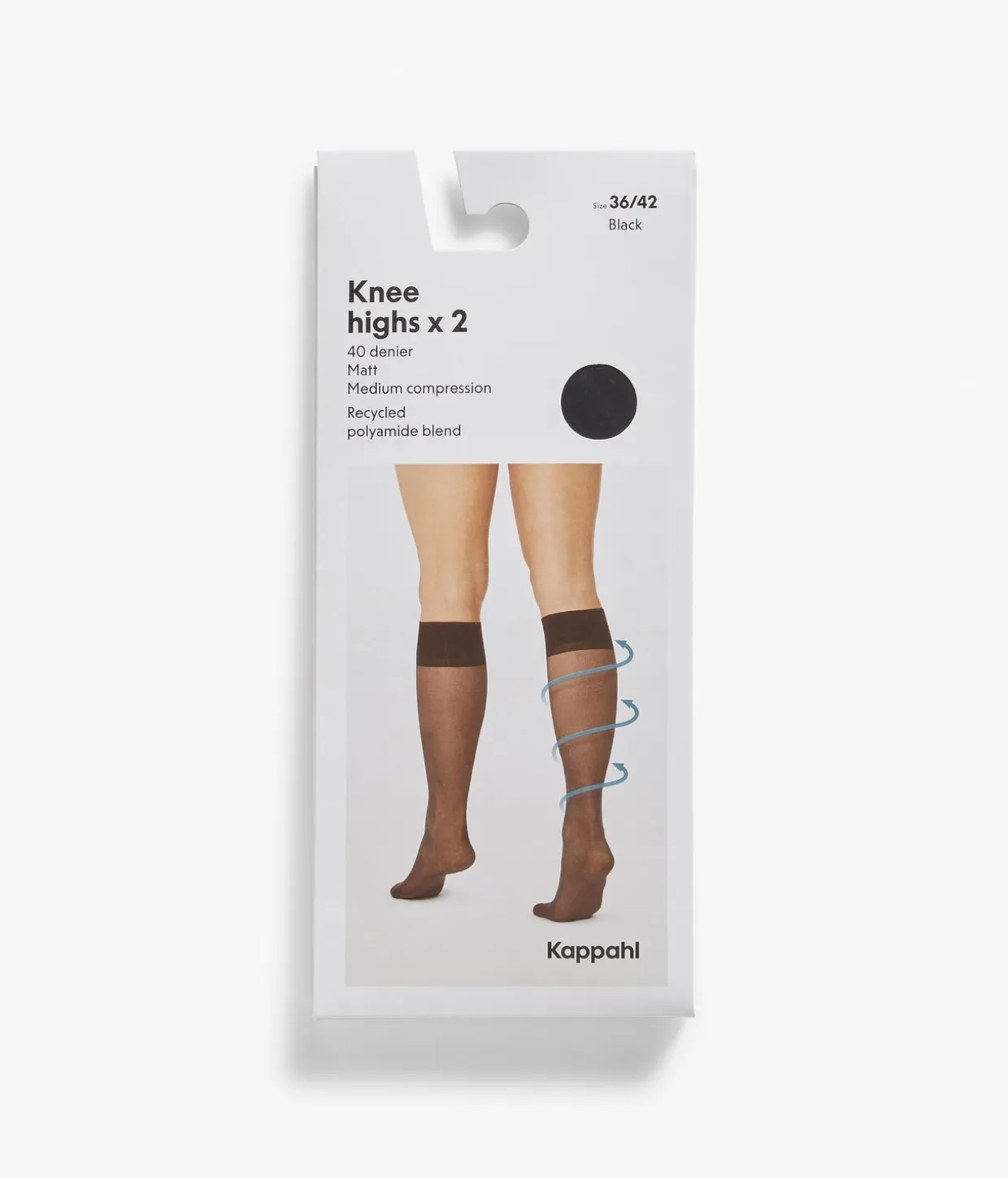Kompressionsstrumpor 2-pack