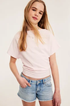 Korta jeansshorts