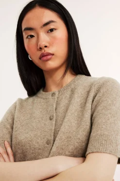 Kortärmad cardigan