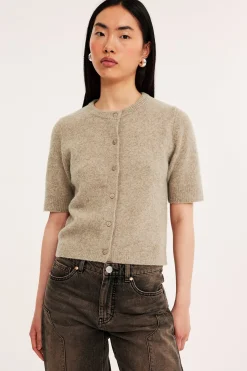 Kortärmad cardigan
