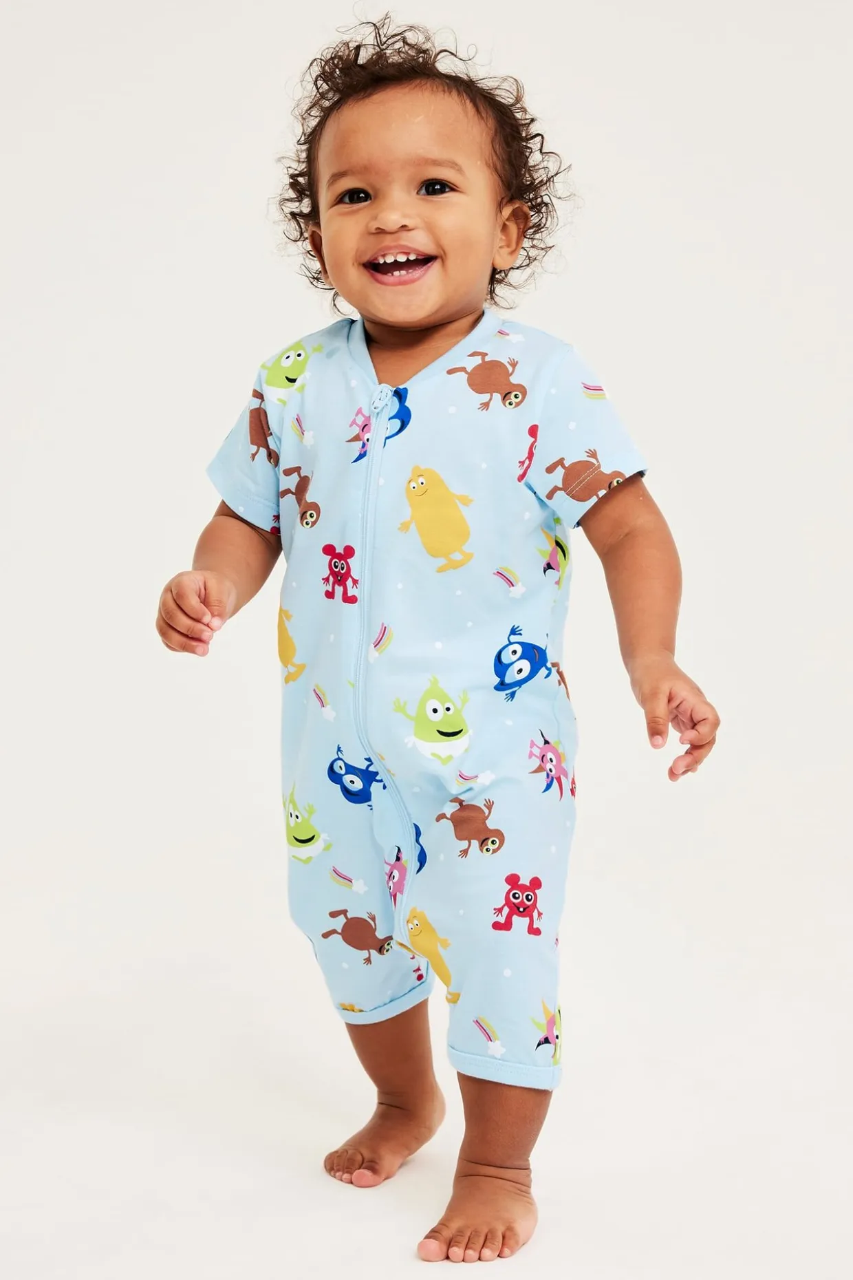 Kortärmad pyjamas Babblarna
