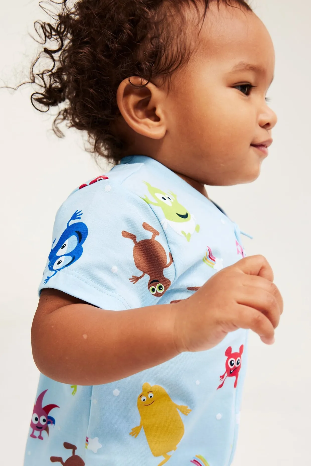 Kortärmad pyjamas Babblarna