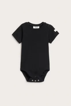 Kortärmad ribbad body