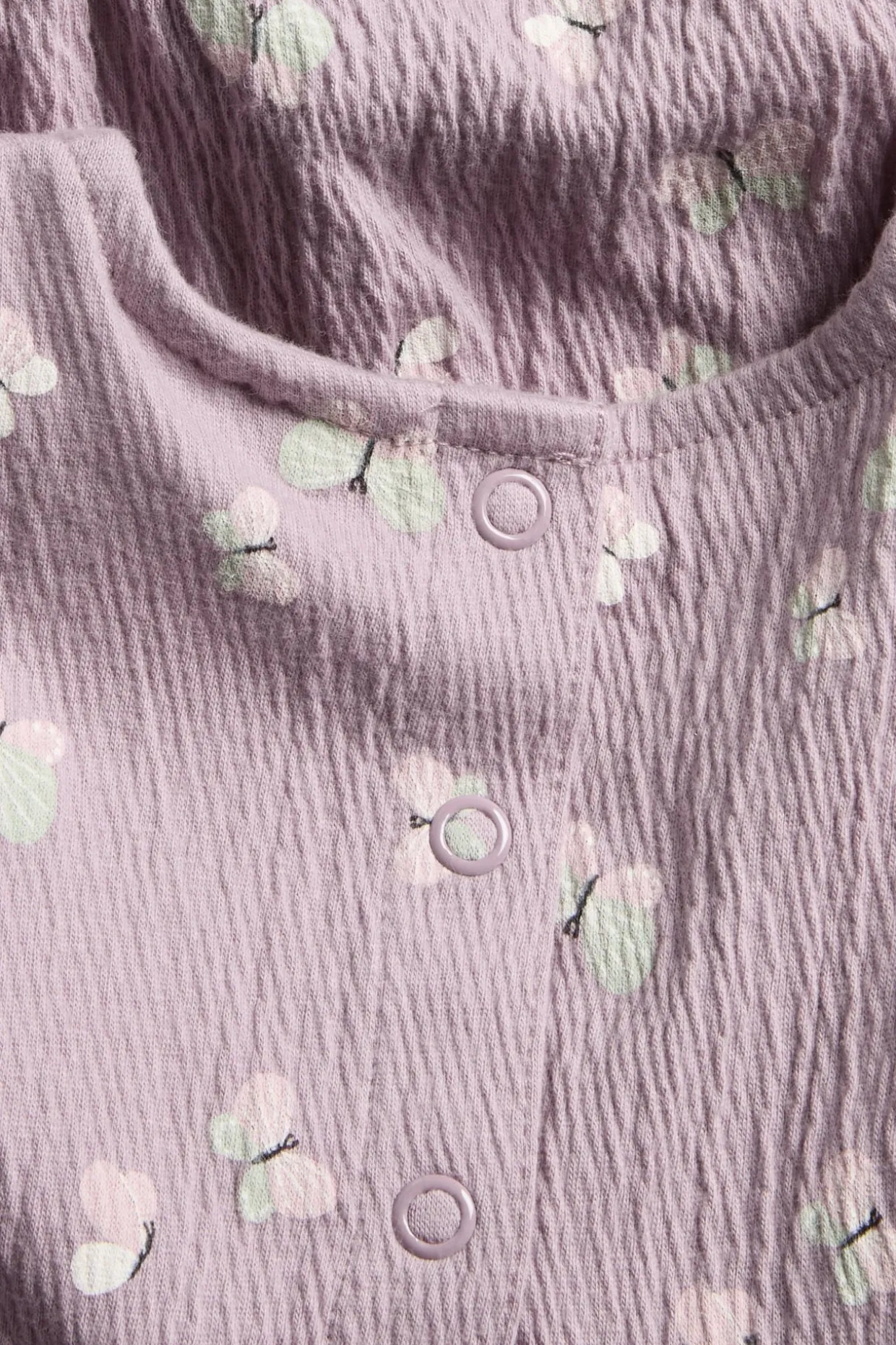 Kortärmad romper med fjärilar