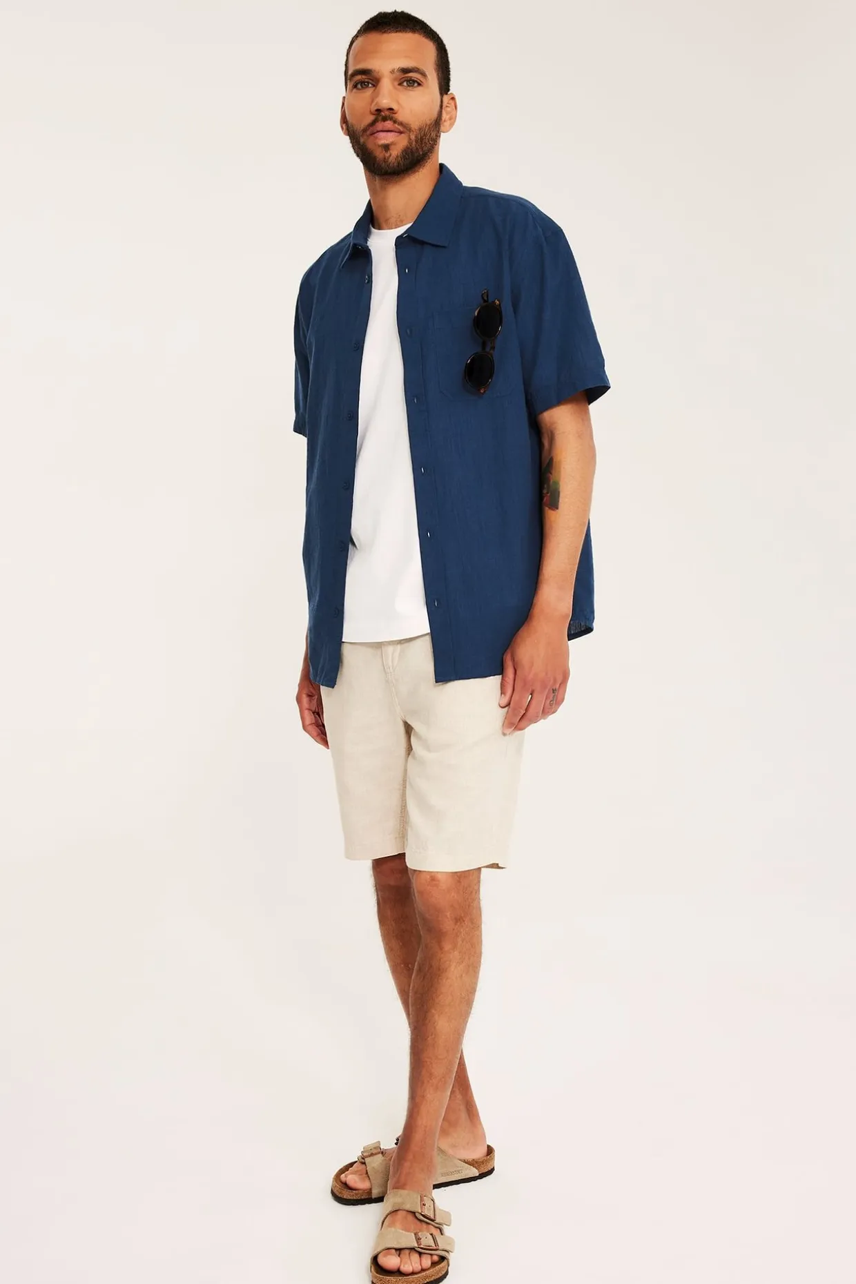 Kortärmad skjorta regular fit