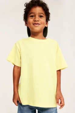 Kortärmad t-shirt i bomull