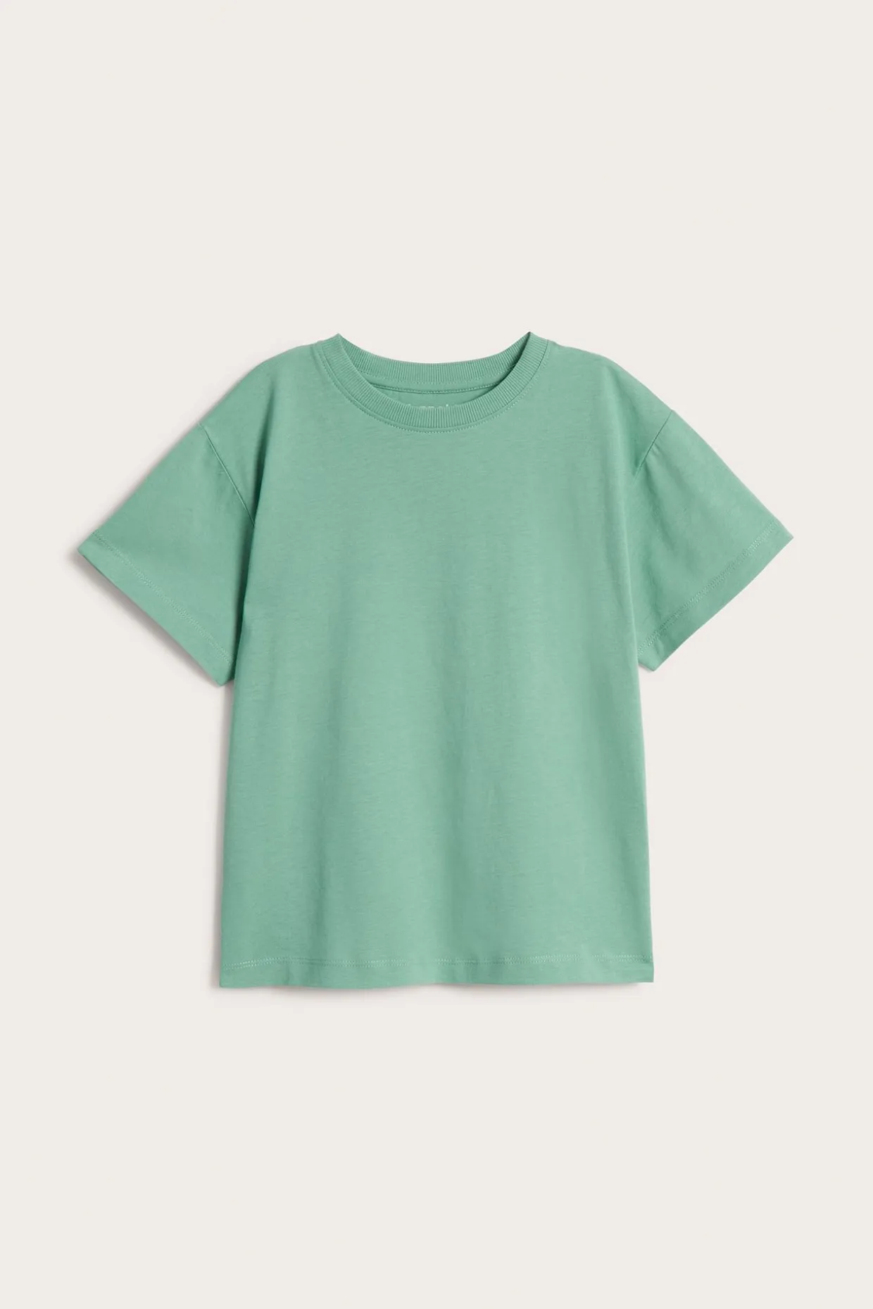 Kortärmad t-shirt i bomull