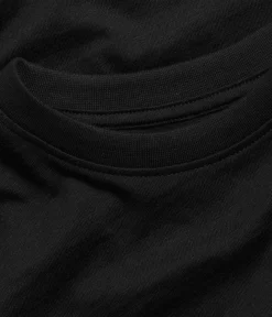Kortärmad t-shirt i bomullstrikå