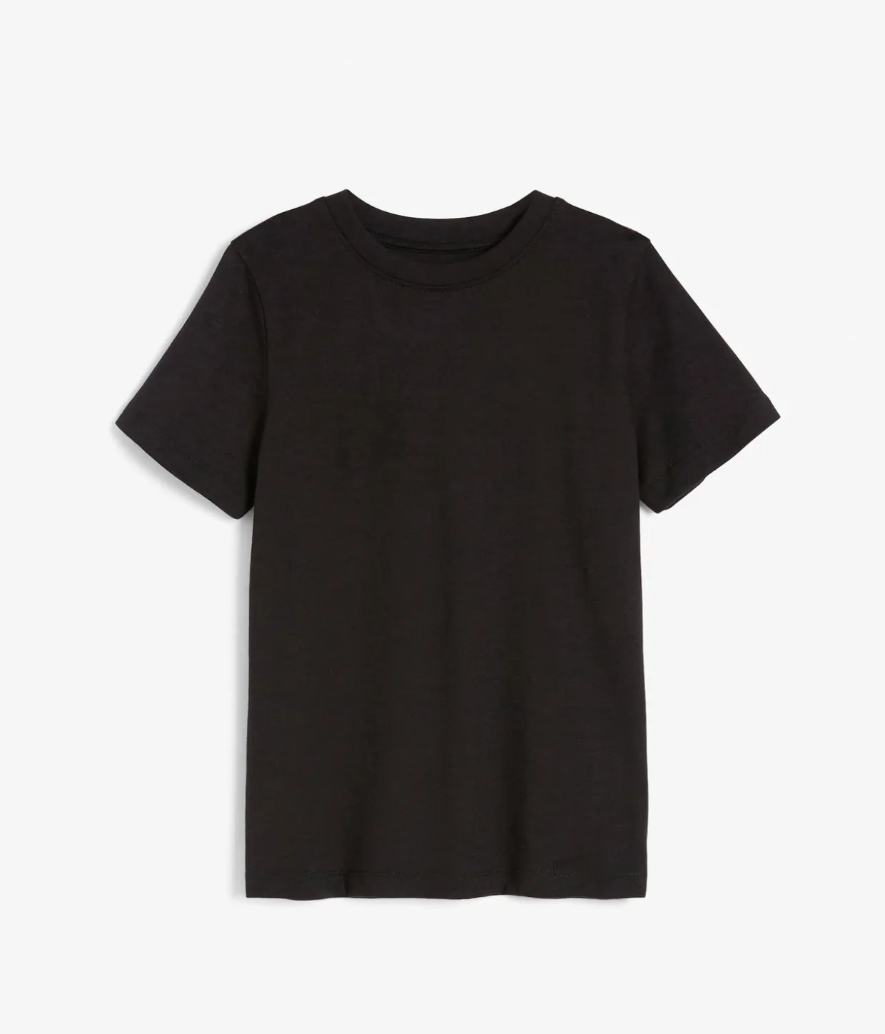 Kortärmad t-shirt i bomullstrikå