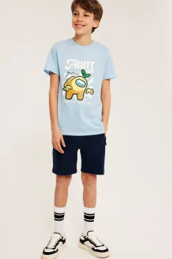 Kortärmad t-shirt med Among Us print