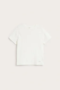 Kortärmad t-shirt med struktur