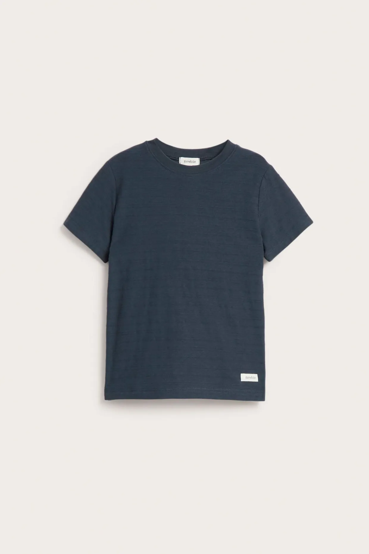 Kortärmad t-shirt med struktur