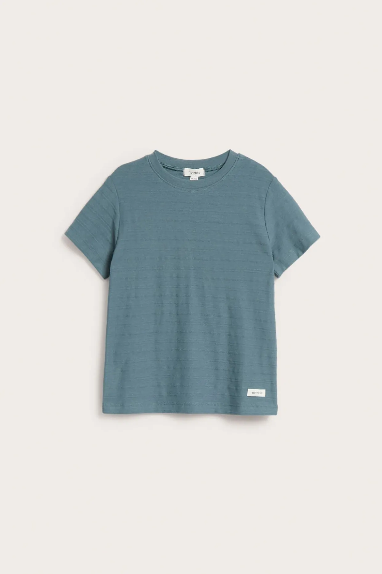 Kortärmad t-shirt med struktur