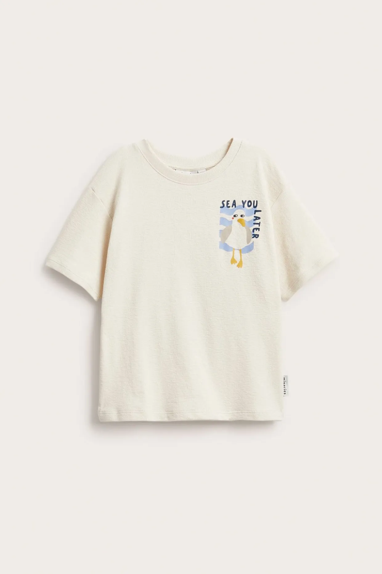Kortärmad t-shirt med tryck