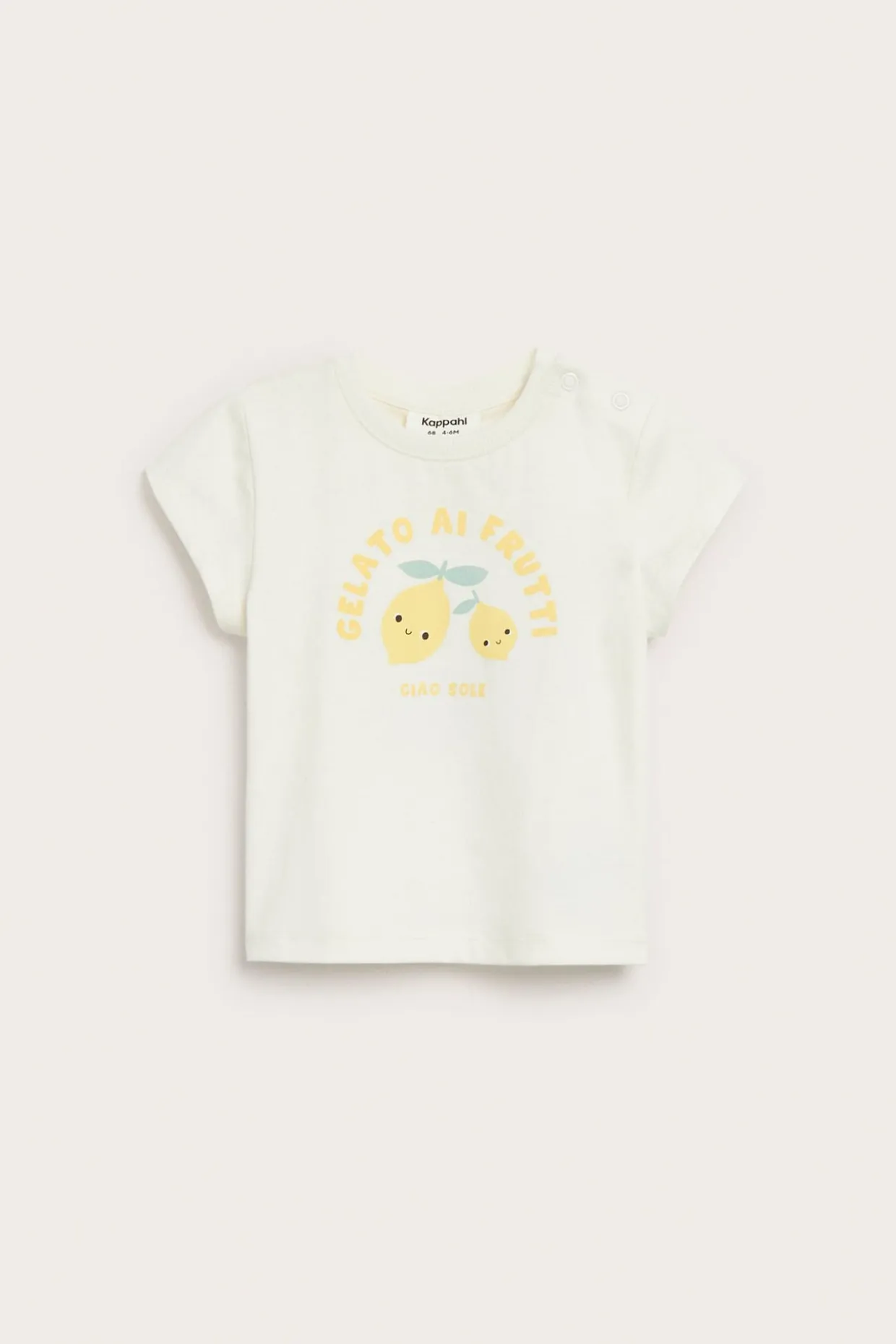 Kortärmad t-shirt med tryck