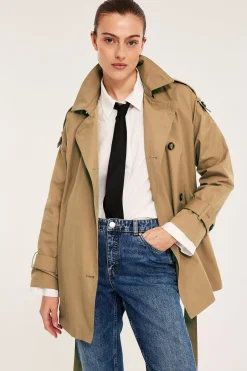 Kort trenchcoat