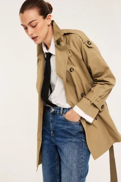 Kort trenchcoat