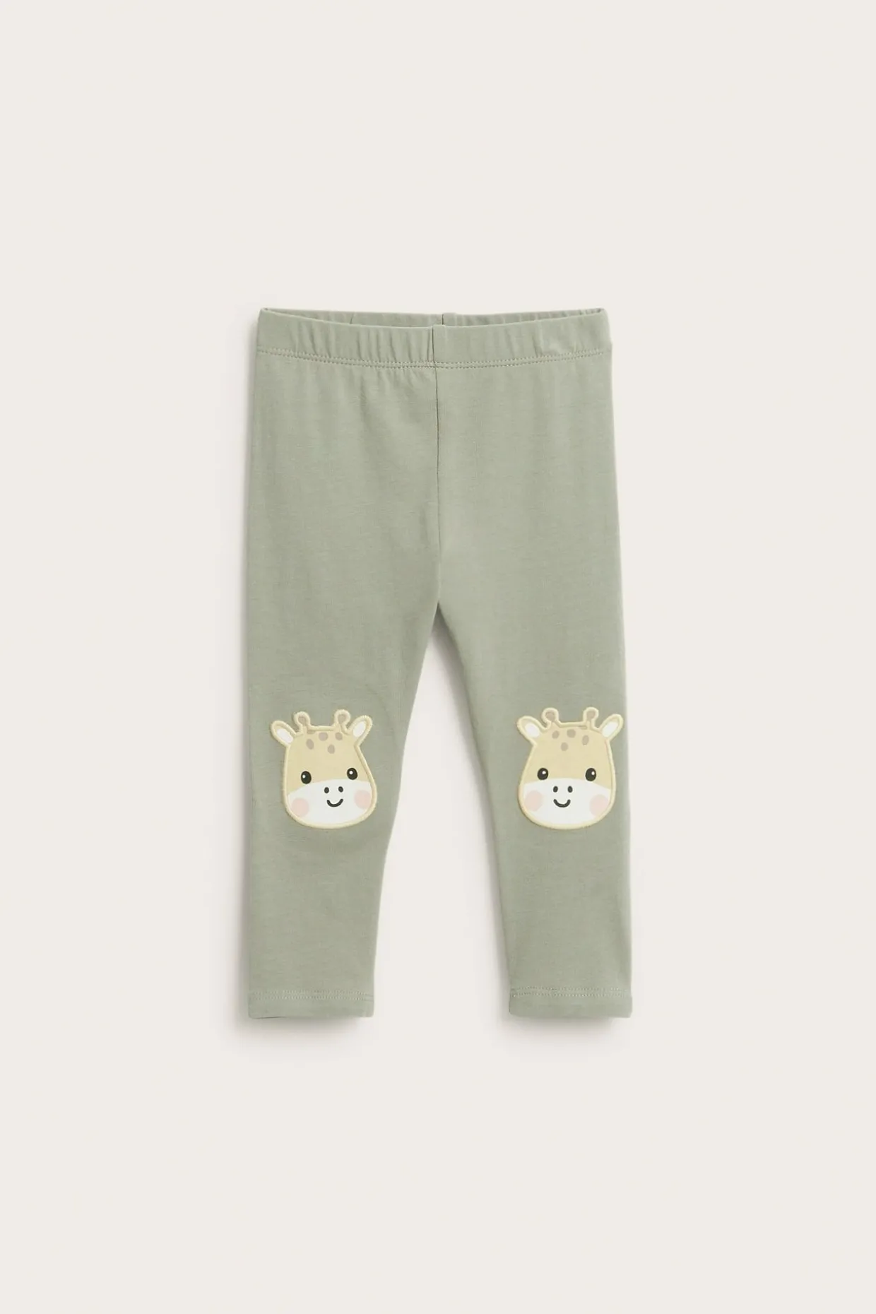 Leggings med applikation