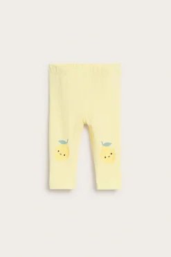 Leggings med applikation