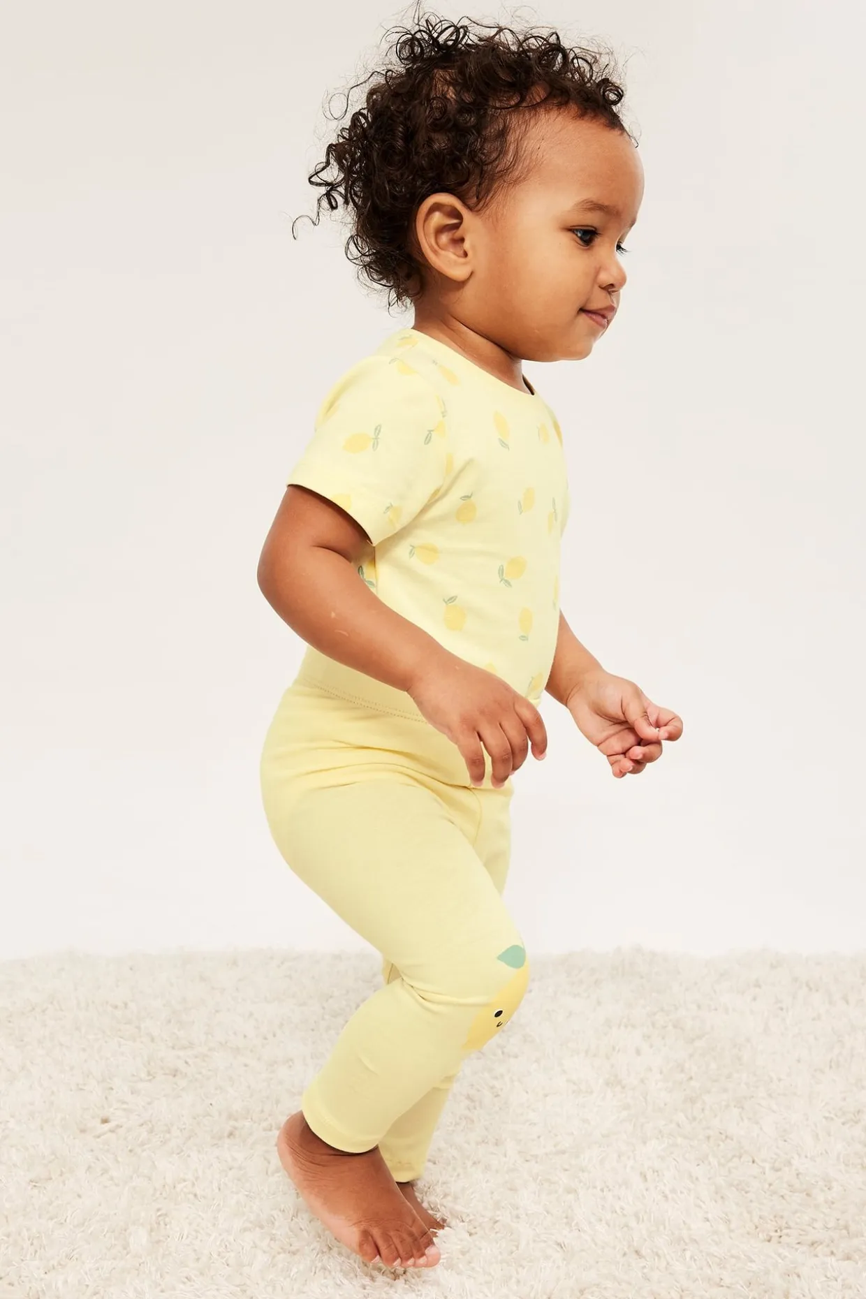 Leggings med applikation