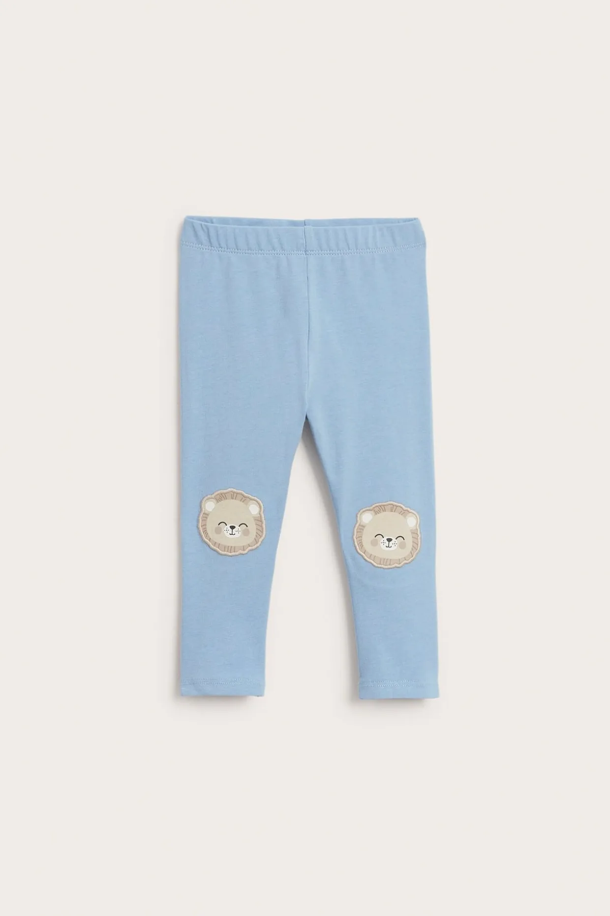 Leggings med applikation