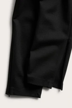 Leggings med dragkedja vid anklarna