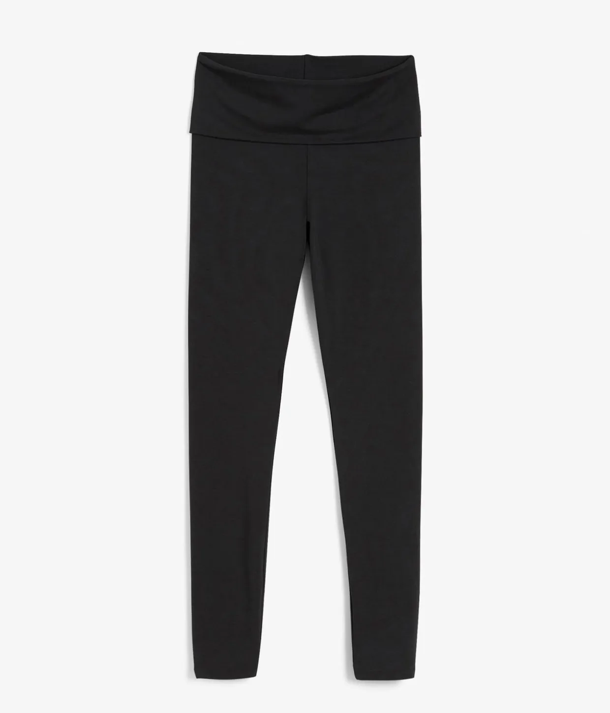 Leggings med nedvikbar midja
