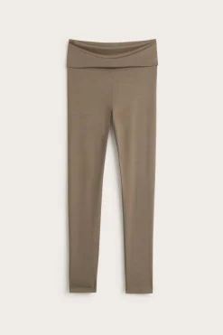 Leggings med nedvikbar midja