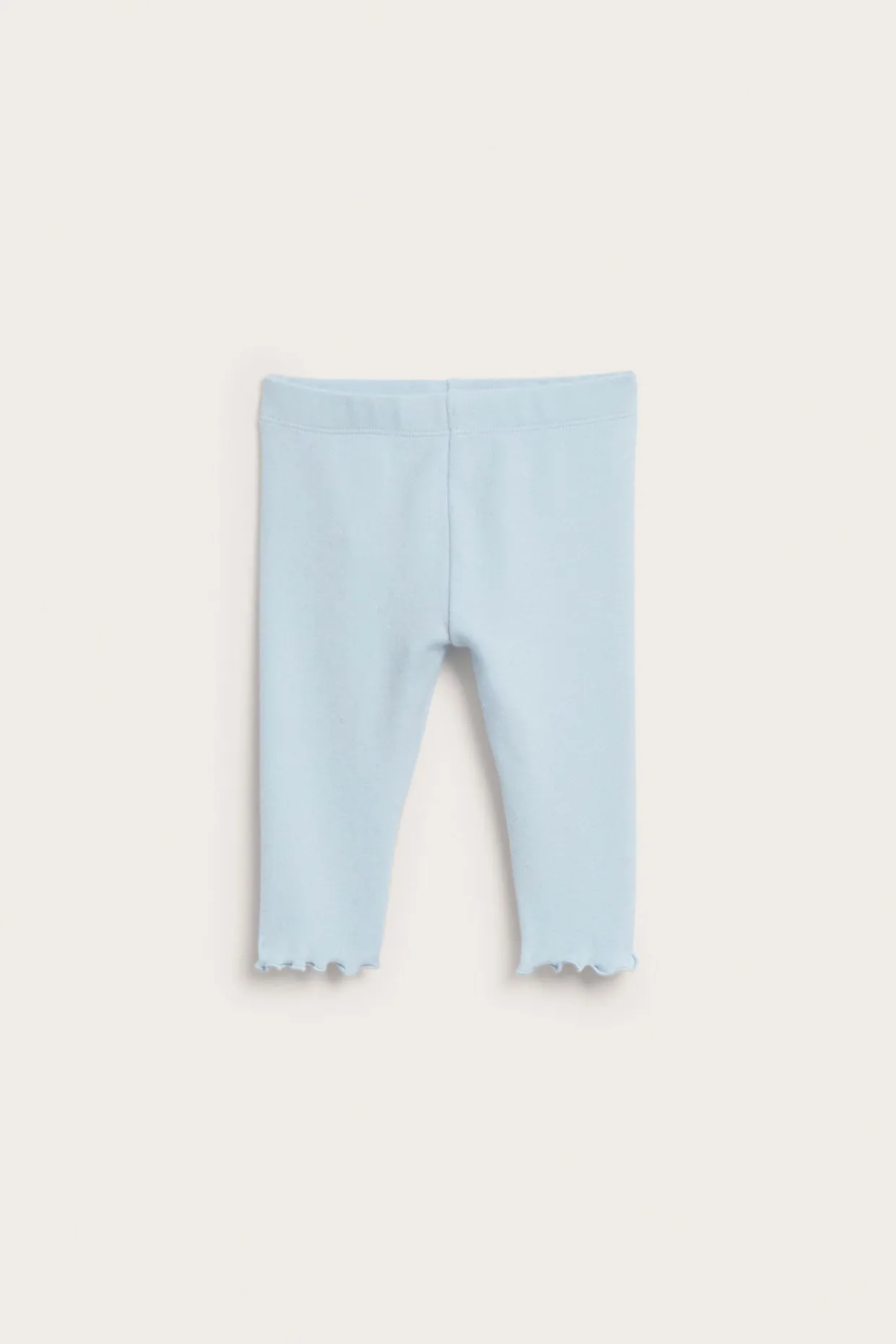 Leggings med pointelle mönster