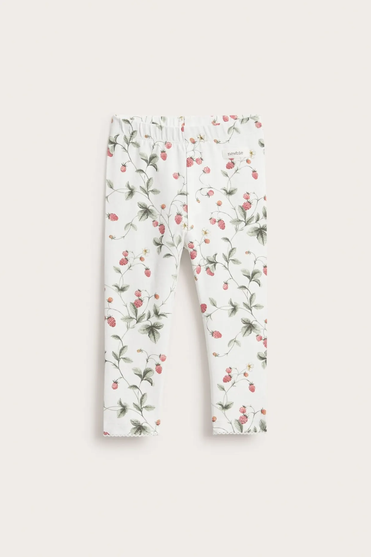 Leggings med smultronmönster