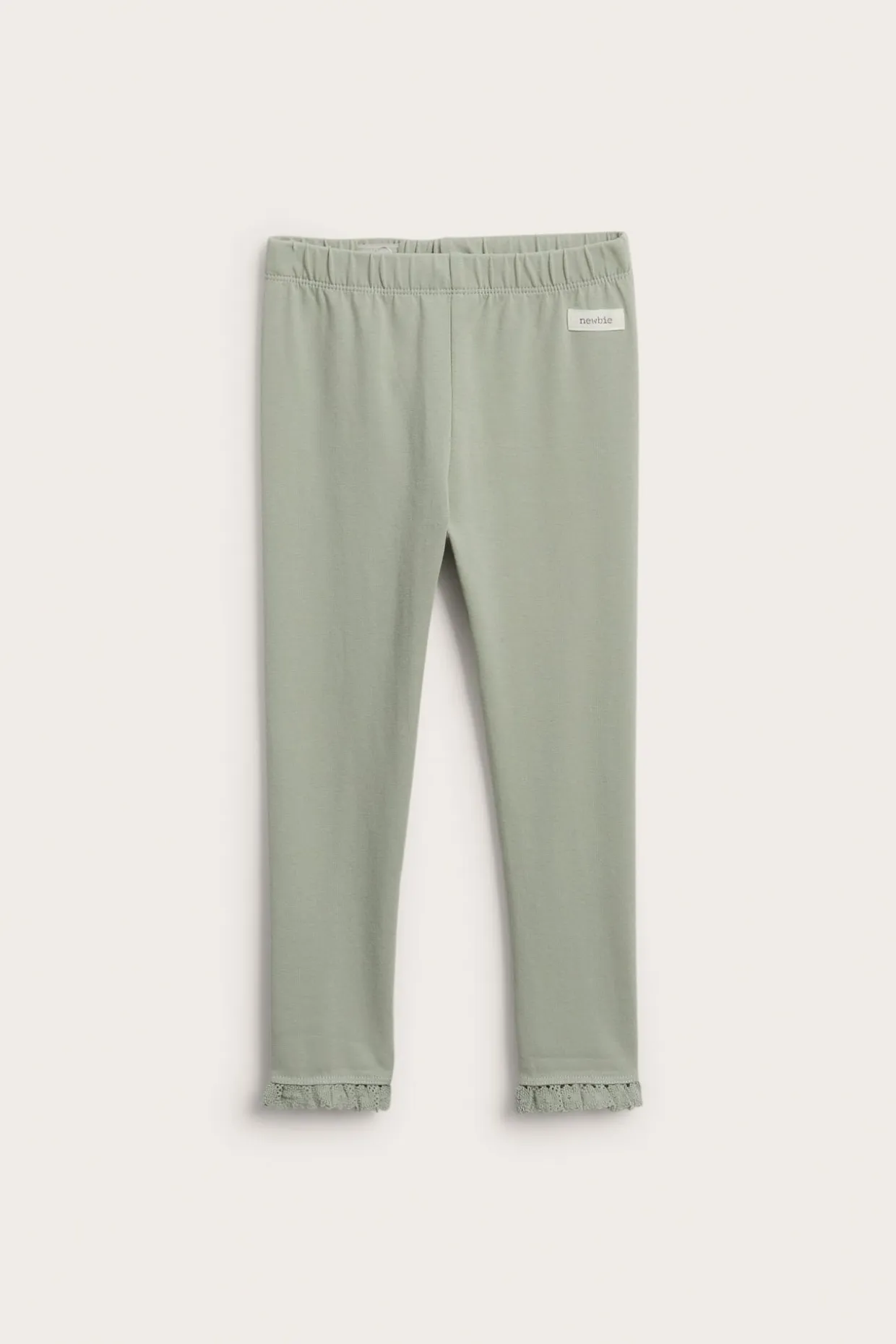 Leggings med spets