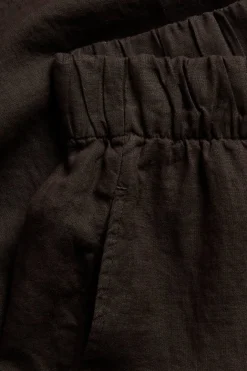 Linnebyxor barrel fit