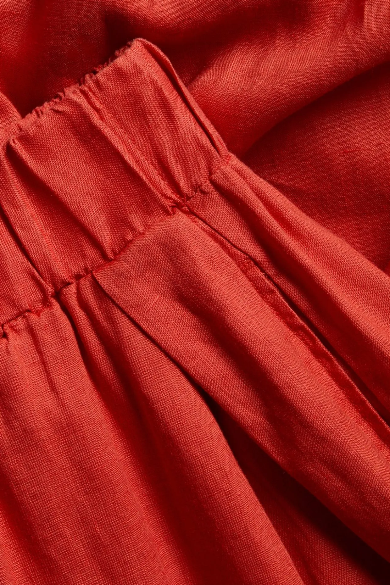 Linnebyxor wide fit