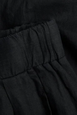 Linnebyxor wide fit