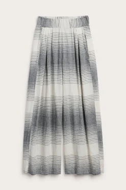 Linnebyxor wide fit