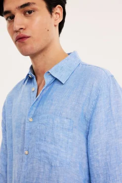 Linneskjorta regular fit