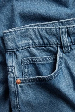 Lång jeanskjol