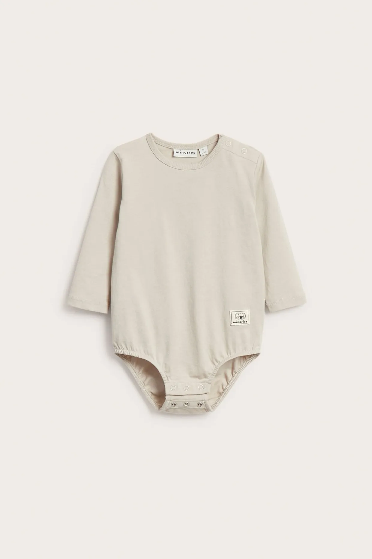 Långärmad babybody