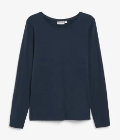 Långärmad topp