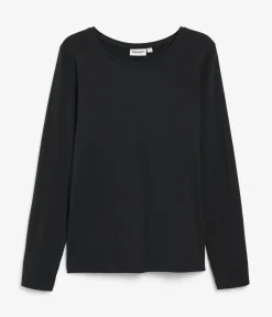 Långärmad topp