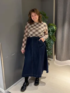 Långärmad topp